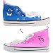Produktbild Faulenzer Schuh blau/rosa: Schüleretui in trendigem Schuh- Look mit lustigen Gesichtern