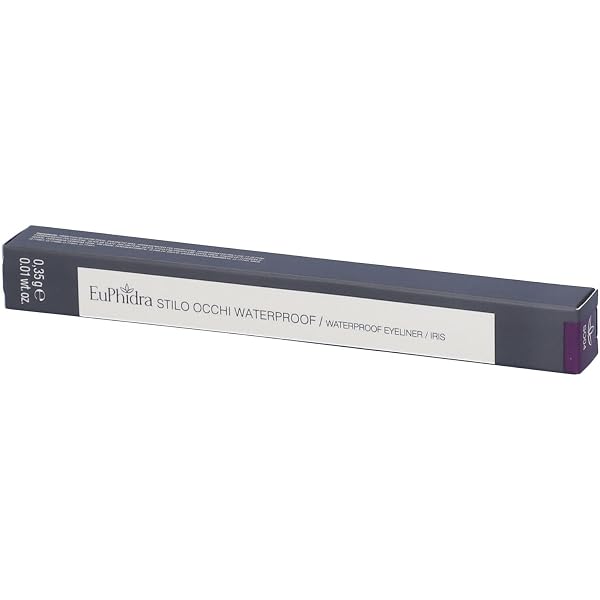Euphidra Stilo Occhi Waterproof Eyeliner – Wasserfester Augenstrich, Dermatologisch Getestet, 0,35 G