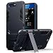 Produktbild Honor 9 Tasche, Terrapin Silikon + Polycarbonat Hülle mit Standfunktion für Huawei Honor 9 Hülle - Schwarz