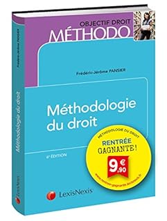 jaquette livre Méthodologie du droit