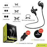 Crossbeats Ultra Wireless Bluetooth Headset V4.1 Sports With Mic/Apt-X For Iphone, Ipad, Samsung, Android Smartphone Tablets RS.1899 (62.00% Off) - Amazon