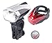 Produktbild KryoLights Fahrradleuchten: Set: LED-Fahrradlampe mit Licht-Sensor, Akku, inkl. Rücklicht, StVZO (Fahrradlichter)