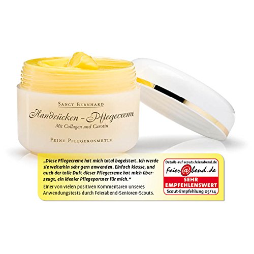 Sanct Bernhard Handrücken-Pflegecreme- 125 ml, 1er Pack (1 x 125 g)