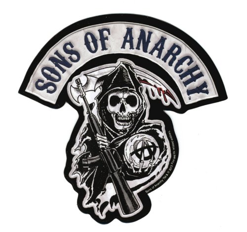 Preisvergleich Produktbild Sons Of Anarchy Logo Sticker