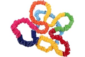 Toyvian Outdoor Kids Stretch Rope Loop Elastic Pull Band Four-Direction Running Exercise Tension Ring for Playground Fitness and Group Games