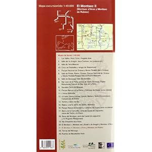 Mapa excursionista el montsec II