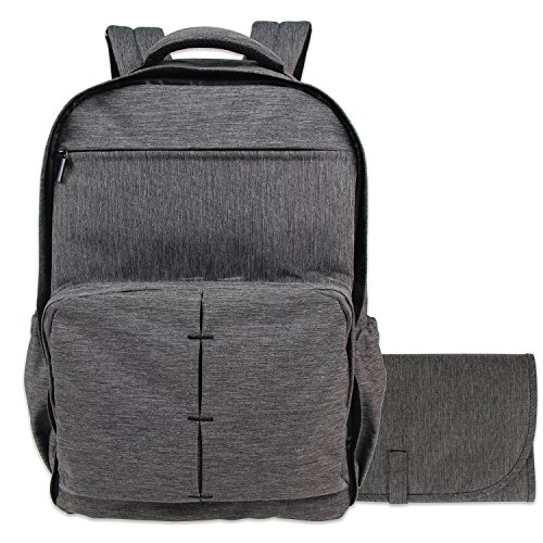 Damero Mochila bolso del panal cambiante Mochila para mamá y papá - Lona De Calidad Resistente al agua con grandes plataforma de cambio