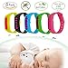 Produktbild DoTech 5 Pcs Mückenschutz Armband mit Deet 100% Natürliche Anti Mücken Armband Wasserdichtes Mückenschutz Armbänder Mücken Insekten Mückenarmband für Kinder Erwachsene und Baby Outdoor und Innenschutz