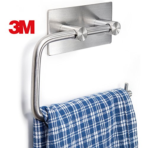 Tatkraft Ernest Toilettenpapierhalter 3M Selbstklebend Edelstahl