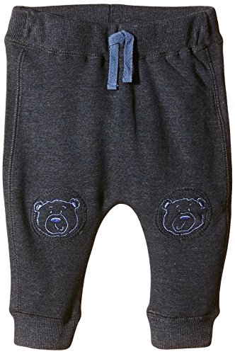 Pumpkin Patch Baby-Boys Bear Joggers Tracksuit Bottoms, Orion Blue Marle, 3-6 Months