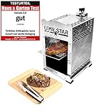 Mit dem Fleischmeister steht Ihnen ein Gerät zur Verfügung, für das auch die Feinschmecker unter den Grillfans Leidenschaften entwickeln: Während normale Gasgrillgeräte nur etwa 300 Grad erreichen, entfacht der Fleischmeister über 800° Celsius!