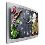 leises Funkuhrwerk mit mit automatischer Zeiteinstellung * schleichender Sekundenzeiger / kein ticken zu hören)