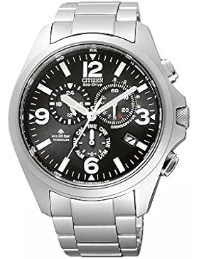 Citizen Promaster Herren-Armbanduhr Chronograph Quarz Titan Funk As4030-59E