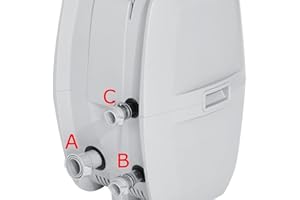 T&P SUPPLIES Lay Z Lazy Spa Rubber Seal Set A + B/C Coupling Seals fits All airjet Models New Shape Pump