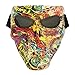Produktbild Vhccirt Motorrad Maske Polaroid Brille Ski Brille Graue Linse Maske Sensenmann Cos Maske Motorcross Helm / Party Cos / Airsoft Sicherheit Straßengraffiti