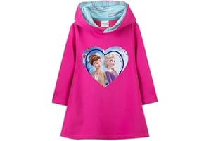 LIYIMING Anna-ELSA Prinzessin Kleider Mädchen Hoodie 100% Baumwolle Mode 3D Karikatur Frühlings- Und Herbstkleidung 90-140 cm