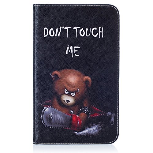 Romtronic Samsung Galaxy Tab A6 7.0 Zoll Hülle, Cute Colorful Design Flip Tasche PU Leder Abdeckung Stand Schutzhülle für Samsung Galaxy Tab A 7.0 Zoll T280 T285 + 1 x Schwarz Stylus (Design 14) - 2
