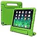 Price comparison product image iPad Air 2 kids case, COOPER DYNAMO Rugged Heavy Duty Children’s Boys Girls Tough Rubber Drop Proof Protective Carry Case Cover + Handle, Stand & Screen Protector for Apple iPad Air 2 Green