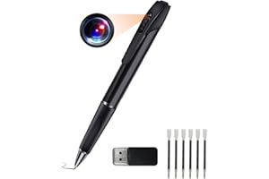 MDCGN Spy Camera Pen 1080P HD Hidden Cameras Portable Secret Camera Small Video Recorder with Video Recording, Photo Taking Mini Nanny Cam for Home, Office, Meeting, Study