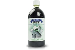 Trade Chemicals FRESH PET eco-Refill 1L Bottle (Makes up to 25L) - Kennel Disinfectant | Cleaner | (EUCALYPTUS)