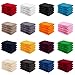 Produktbild 4er PACK EllaTex Handtücher 50x100 cm 100% Baumwolle - 500 Gr/m², in Farbe: Rot