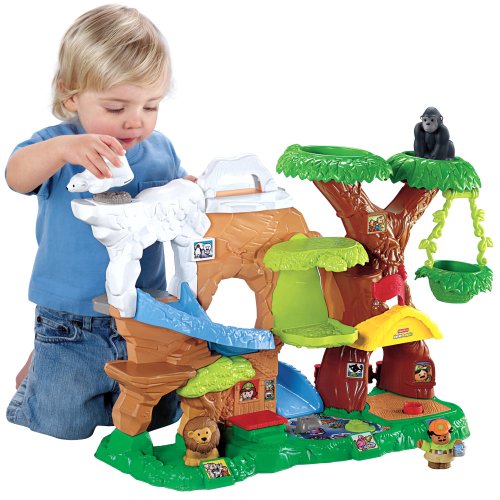 Fisher-Price Little People Zoo Talkers Animal Sounds Zoo Playset