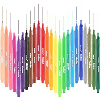 Set Da 60 Penne Fineliner A Punta Fine 0.4mm - Ideali Per Mandala, Journaling, Schizzi E Disegno - Foto 2