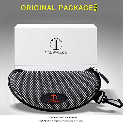 ATTCL Herren Sonnenbrille Polarisierter Sports Fahren Golf Laufen Superleichtes Rahmen - 7