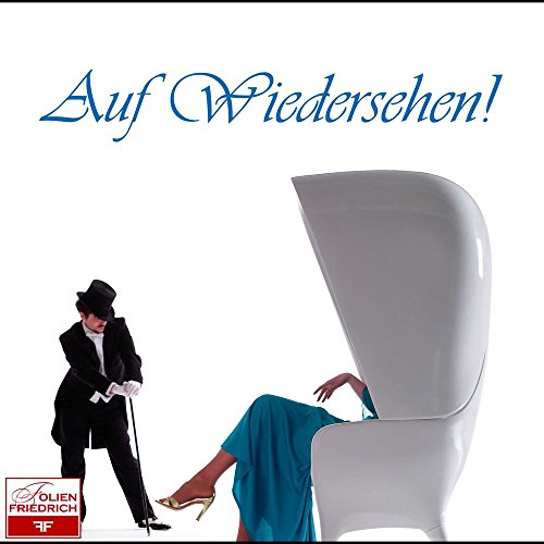 Wandtattoo W330 Auf Wiedersehen – Flur (58×9 cm) dunkelgrau - 2