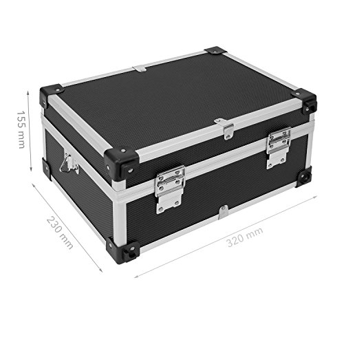 Alukoffer Werkzeugkiste Werkzeugkoffer Werkzeugbox Alu Koffer VARO + Tragegurt - 6