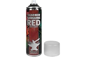 COLOUR FORGE The Spray Paint - perfect for Wargaming, Warhammer and Miniature Painting (Sanguine Red)
