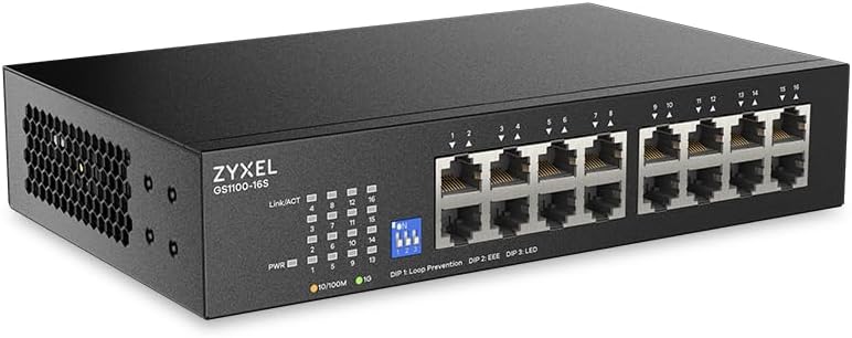 Verfügbarkeit & Angebote auf Amazon : Zyxel Netzwerk Switch 16 Port Unmanaged Gigab