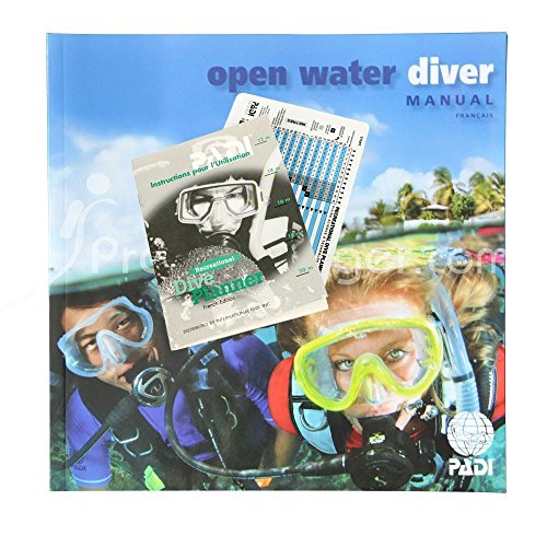 Padi Manuel Open Water Diver avec Table de plongée Classique RDP - VF