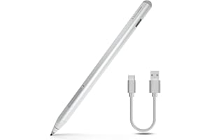 RENAISSER Raphael 520C Penna Stilo per Surface, Ricarica USB-C, Designed in Houston, Made in Taiwan, Aggancio Magnetico, 4096 Sensibilità alla Pressione, Compatibile con Surface Pro 8/7/Laptop Studio