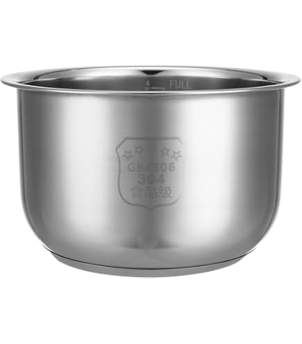 Rice Cooker Inner Pot Stainless Steel Inner Pot Replacement For