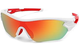 SINSPORT eyewear Polarisierte Sportbrille Sonnenbrille Herren fahrradbrille damen mit UV400 Schutz für Autofahren Laufen Radfahren Angeln Golf Sonnenbrille