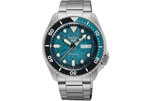Seiko 5 sport skx quadrante blu ""stile scheletro"". SRPJ45K1