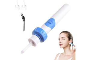 YUNRUI Aurix Ear Cleaner - Gentle Earwax Suction System, Results in 60 Seconds, Pain Free & Safe for Adults & Children