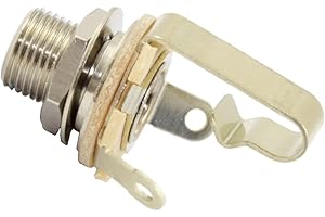 Allparts EP-055L-000 Switchcraft Klinkenbuchse (Mono, langes Gewinde)