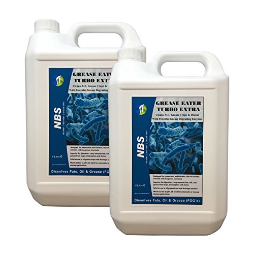 Buy NBS GREASE EATER TURBO EXTRA 2x5 Litres Cleans All Grease Traps