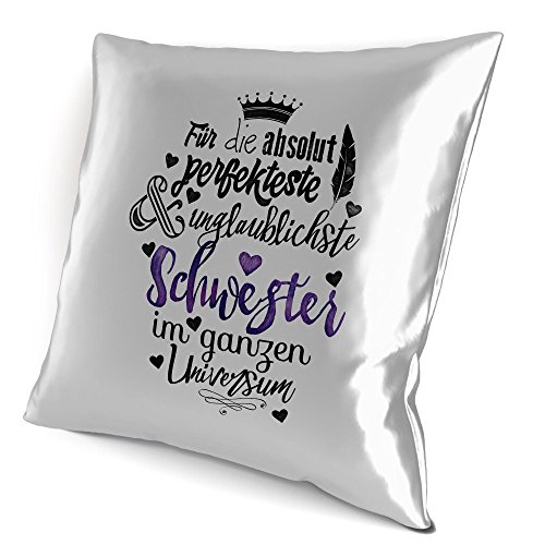 Stylotex Dekokissen Für die absolut perfekteste Schwester - 2