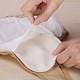 GHB Waschbare Natürliche Bamboo Stilleinlagen 10er-Packung(5 paar) sehr weich und saugfähig - 7