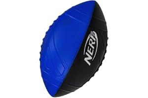 Nerf Pro Grip amerikansk fotboll, 23 cm mjuk skumboll för nybörjare, inomhus- och utomhuslek, enkelt grepp, lätt