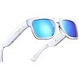 OhO sunshine Smart Glasses Unisex,Polarized Sunglasses with Bluetooth Speaker,Athletic/Outdoor UV Protection and Voice Control