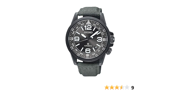 Seiko Orologio Analogico Automatico Uomo con Cinturino in Tessuto SRPC29K1  : Seiko: Amazon.it: Orologi