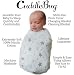 Muslin Swaddle Blankets 4 Pack - CuddleBug 47 inch x 47 inch Large Muslin Swaddles - Best Soft Cotton Muslin Blankets - Best Baby Shower Gift - Perfect for Nursery Sets - Unisex for Boys or Girls - 4 Cute Designs - Lifetime Guarantee!