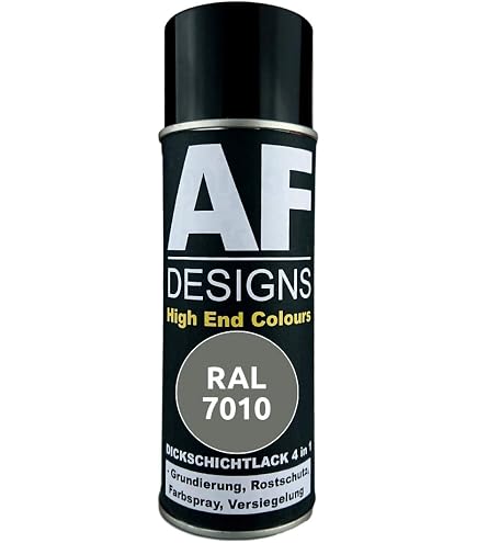 MG PRIME RAL 7010 Zeltgrau Spraydose 400 Ml – Matt & Schnelltrocknend Für Auto, Hobby & Modellbau