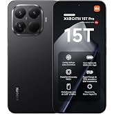 XIAOMI 15T Pro Smartphone 12+512GB Black Optical lens Leica Summilux | MediaTek Dimensity 9400+, 6.83" 144Hz Eye Care Display