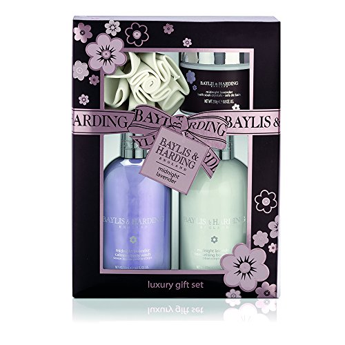 Baylis & Harding French Lavender Benefit Gift Set, 4-Piece