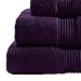 Price comparison product image Towel Catherine Lansfield Zero Twist 550Gsm Blackberry Plain Egyptian Bath